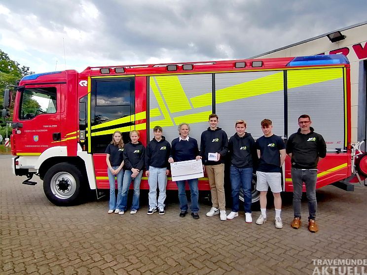 Große Freude bei der Jugendfeuerwehr in Timmendorf