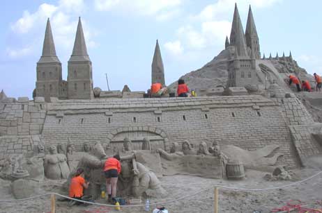Sand World lädt zur Zeitreise ein