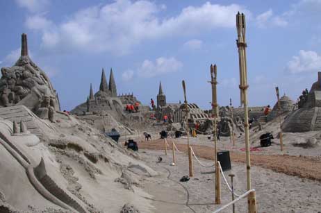 Sand World lädt zur Zeitreise ein