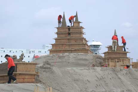 Sand World lädt zur Zeitreise ein