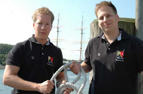 Leinen los zur Segelfete: Die Jungs von der »Farce Crew« organisieren wieder den »Sailors Beach Club«. Foto: HELGE NORMANN
