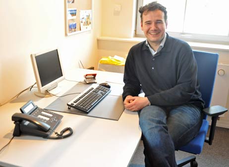 Christian Lukas (LTM) soll zweimal pro Woche in der Saison im Welcome-Center anzutreffen sein. Foto: <b>TA</b>