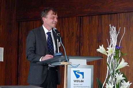 Dr.-Ing. Hans-Heinrich Witte, Präsident der Wasser- und Schifffahrtdirektion Nord. Foto: <b>KARL ERHARD VÖGELE</b>