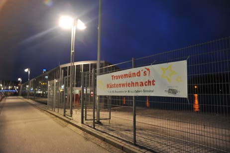 Martin Baginski Design aus Travemünde sorgte für die Plakate und Transpartente, die bereits für die Veranstaltung werben. Foto: <b>TA</b>
