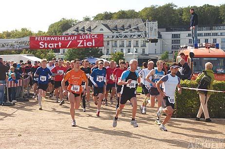 Der Travemünder Feuerwehrlauf hatte zuletzt im September 2010 stattgefunden. Foto: <b>ARCHIV TA/KEV</b>