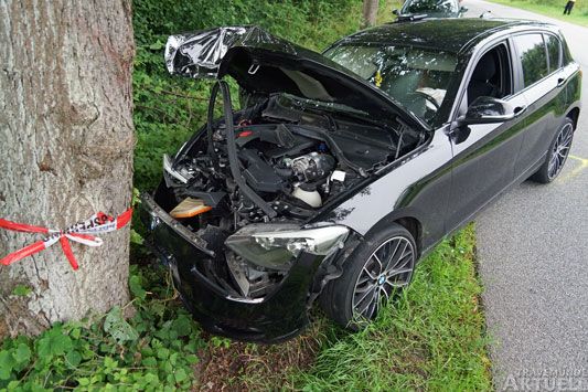 An der Ivendorfer Landstraße zwischen Bahnsteig Skandinavienkai und Ostseestraße kam es am frühen Sonntagabend zu einem Unfall. Fotos: <b>TA</b>