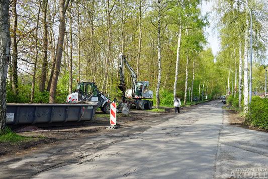 Die Mecklenburger Landstraße wird saniert, aber nicht grundhaft. Wann die »richtige« Sanierung erfolgt steht noch nicht fest. Foto: <b>TA</b>