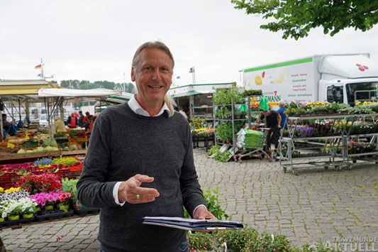 Bürgermeister-Kandidat Detlev Stolzenberg (parteilos) plant für den 9. Juni eine Kundgebung zum Thema Stadtteilbüros in Kücknitz. Foto: <b>TA</b>