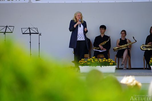 »Wir alle haben da ein ganz besonderes, neues Highlight dazubekommen«, sagte Kultursenatorin Kathrin Weiher. Fotos: <b>TA</b>