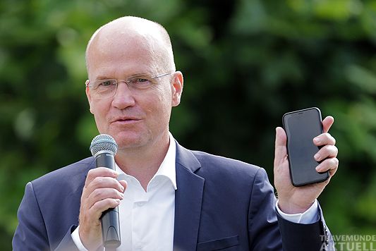 Ralph Brinkhaus eröffnete die Reihe von Besuchen hochrangiger CDU-Politiker in Lübeck. Fotos: <b>KARL ERHARD VÖGELE</b>