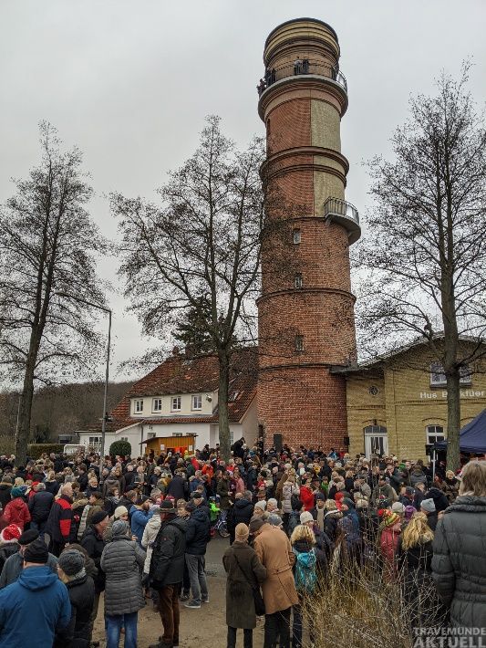 Letzter »Heiligabend am Alten Leuchtturm Travemünde« am 24.12.2019. <b>Foto: TA</b>