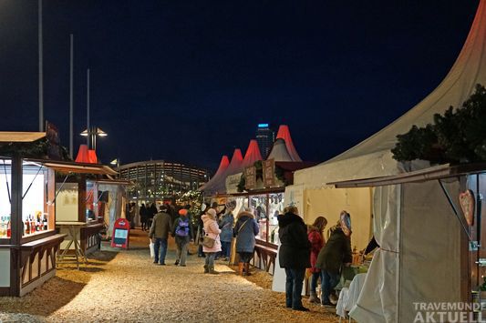 Auch der Weihnachtsmarkt am Ostpreußenkai fällt dieses Jahr wieder aus. <b>Foto: TA</b>