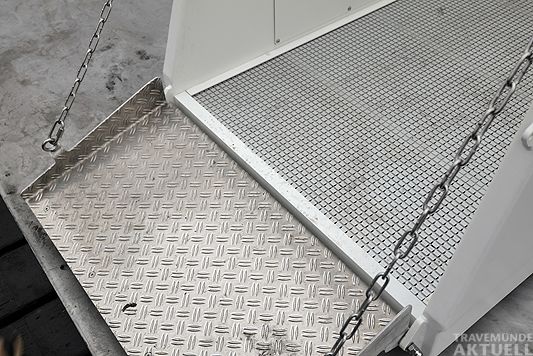 Neue Gangway für die Viermastbark Passat
