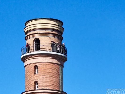 Die Aussichtsgalerie des Leuchtturms begeistert wieder viele Gäste. – Foto: TA