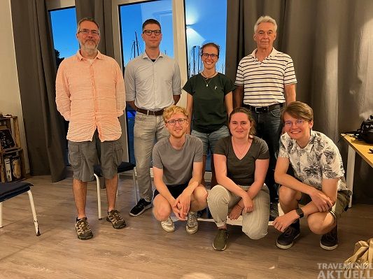 Die Grüne Jugend hatte am 24.08,2022 zur Informationsveranstaltung »Bergung der Munitionsaltlasten in der Ostsee« in die Ostseestation Travemünde eingeladen. Foto: Grüne Jugend Lübeck