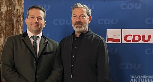 Die beiden CDU Kandidaten Jochen Mauritz (WK 24) und Henning Schumann (WK 25) stellen sich am 18. Januar 2023 vor.