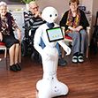 Roboter »Charlie« im Pflegezentrum Travetal