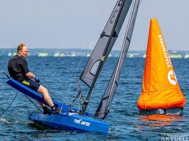Die IC Canoe stammen aus dem Kanu-Sport und werden zur Travemünder Woche sicherlich einer der Hingucker sein, wenn sie ihre Weltmeister ermitteln.. Foto: segel-bilder.de