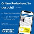 Travemünde Aktuell sucht Verstärkung: Online-Redakteur/in (m/w/d)