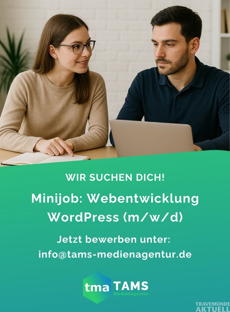 Minijob: TAMS Medienagentur sucht Unterstützung im Bereich Webentwicklung WordPress