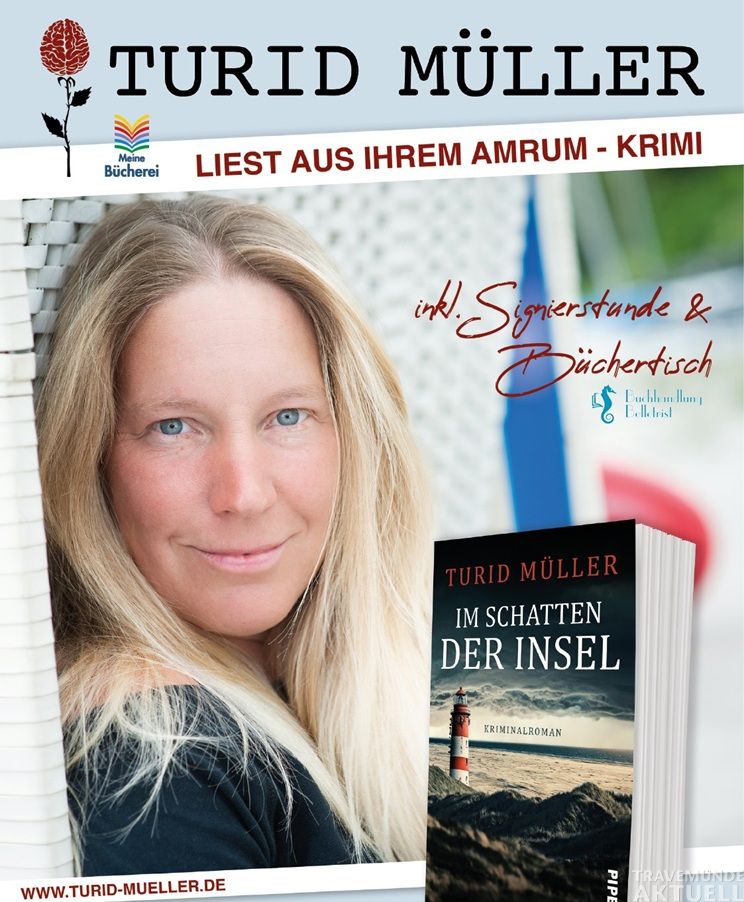 Mit ihrem Roman »Im Schatten der Insel« verbindet Turid Müller spannende Krimiunterhaltung mit gesellschaftlich relevanten Themen. Bild: TSNT GmbH
