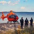 Bei Einsätzen am Strand Abstand halten und Rücksicht nehmen