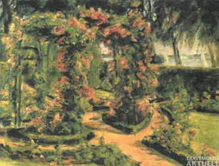 Max Liebermann, Der Rosengarten in Wannsee. In Timmendorfer Strand wird er vom Pflanzenhof-Paulwitz 1:1 nachgestaltet. Foto: M & A Messe & Ausstellungsgesellschaft Lübeck GmbH