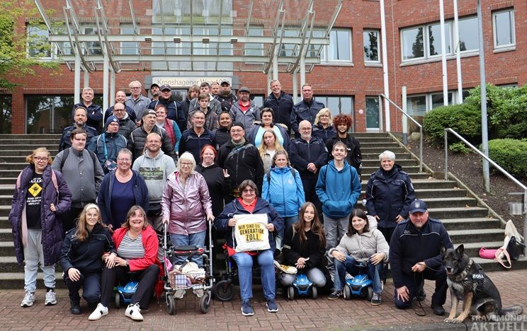 Beim bundesweiten Aktionstag »Schichtwechsel« nahm auch das Hauptzollamt teil und arbeitete sogar im Tausch bei der Stiftung mit. Foto: HZA Kiel