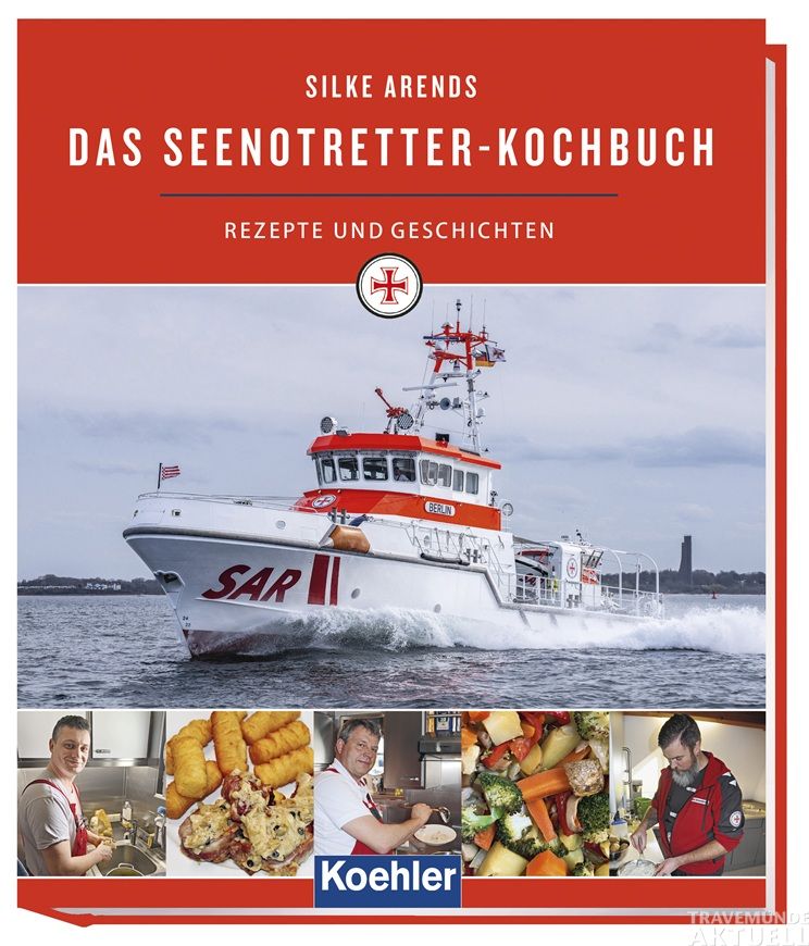 Cover des »Seenotretter-Kochbuch«. Foto: Die Seenotretter – DGzRS, Silke Arends